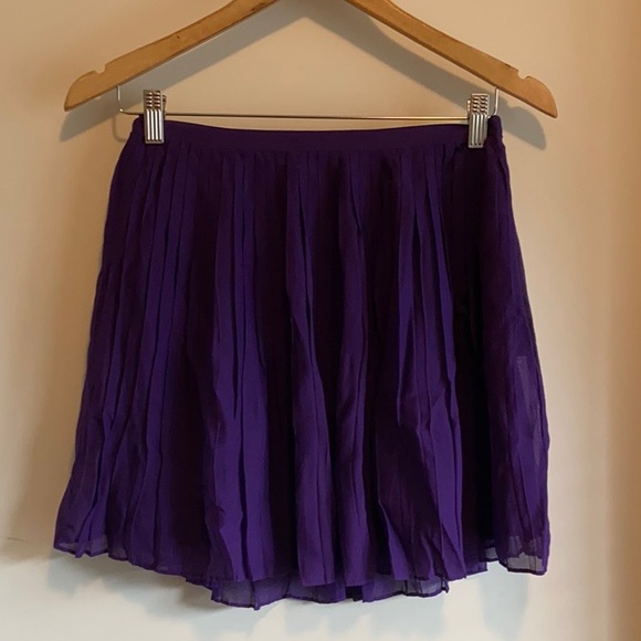 J.Crew Purple Skirt - Picture 3 of 5